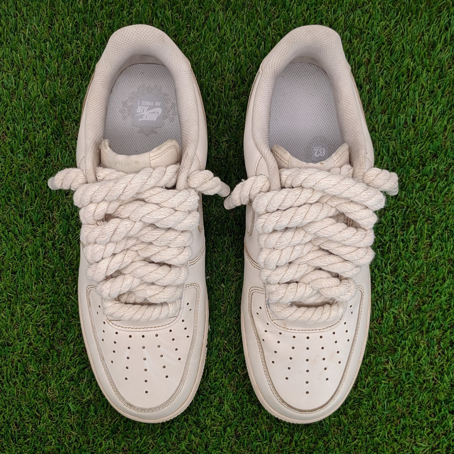 AF1 Coffee rope laces