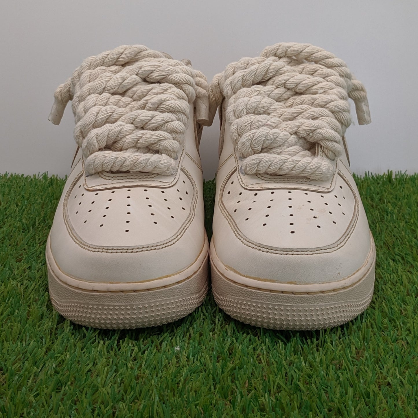 AF1 Coffee rope laces