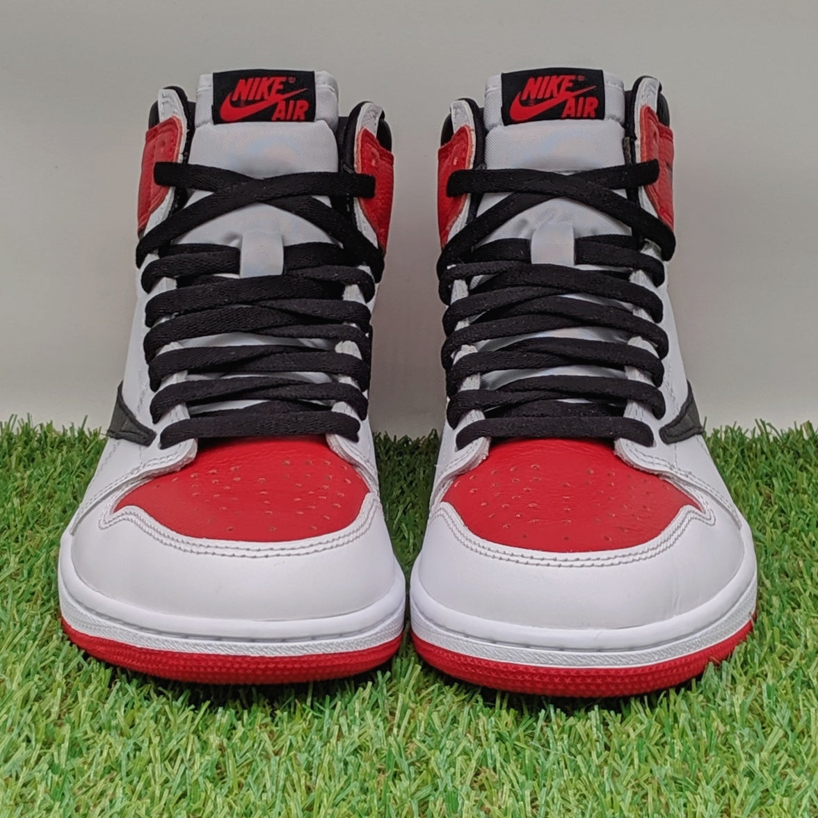 AJ1 high red fragment travis custom