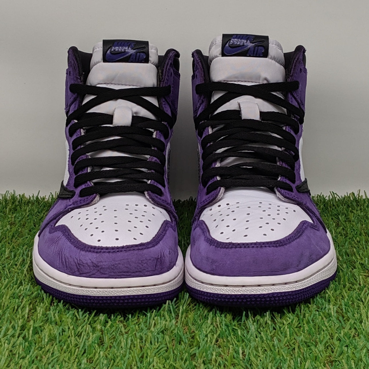 AJ1 court purple travis custom