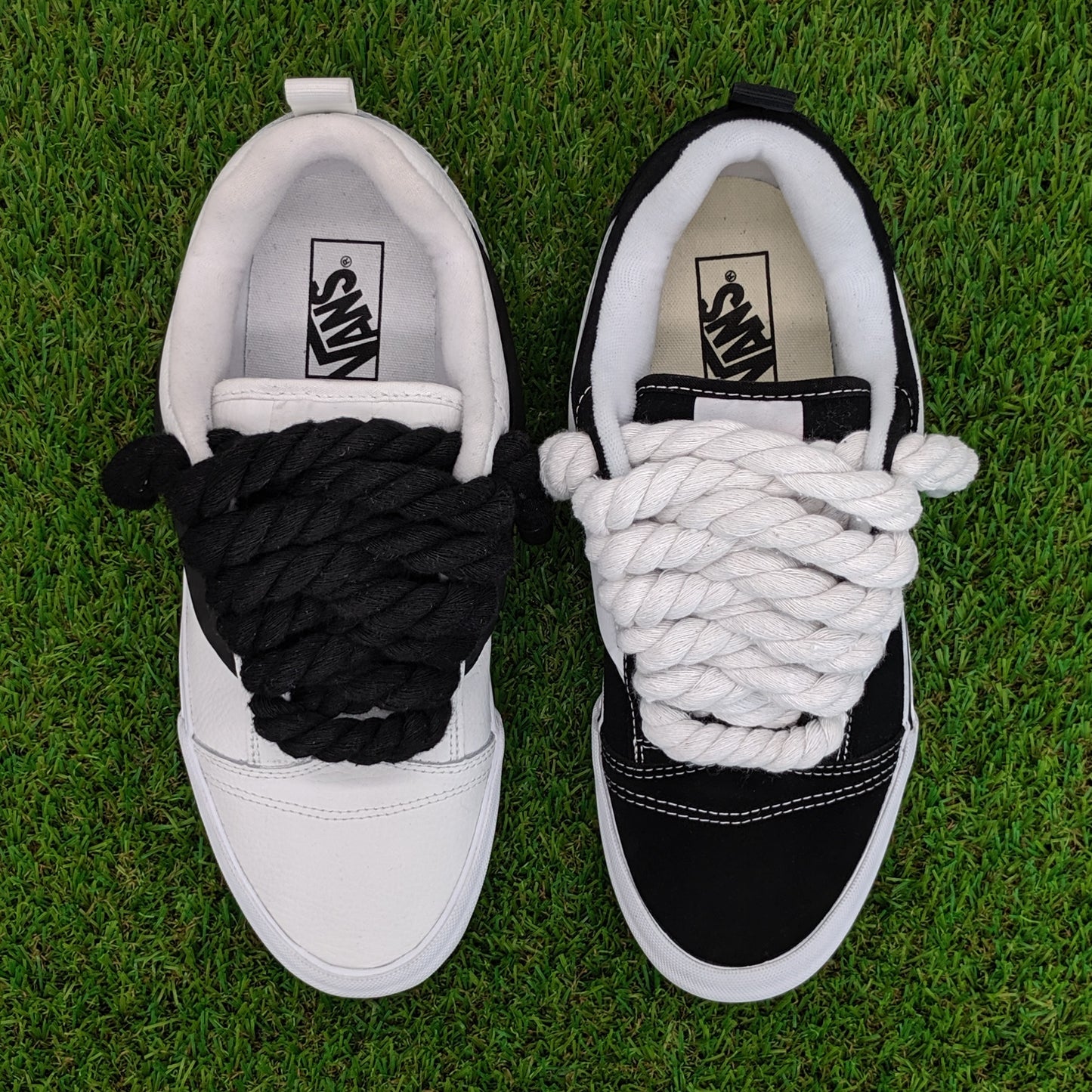 Vans knu skool ying yang rope laces