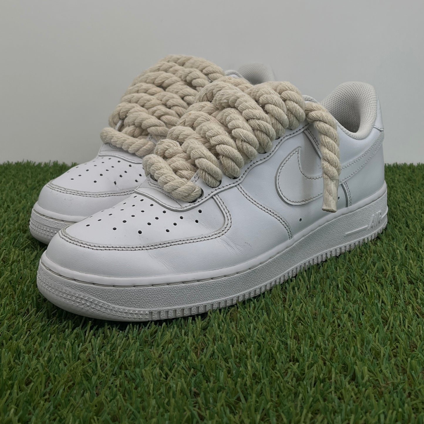 Af1 rope laces beige (42)