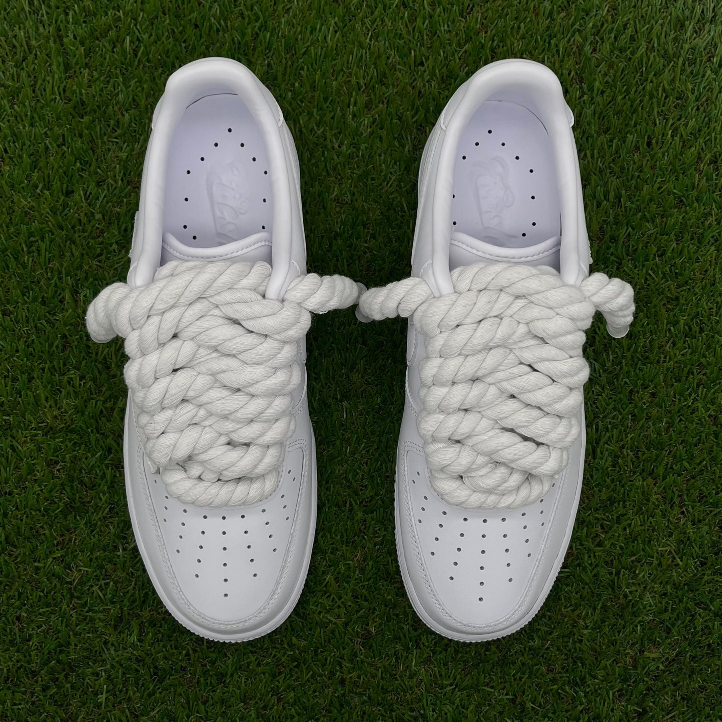 AF1 travis rope laces white