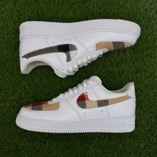 AF1 low white burberry