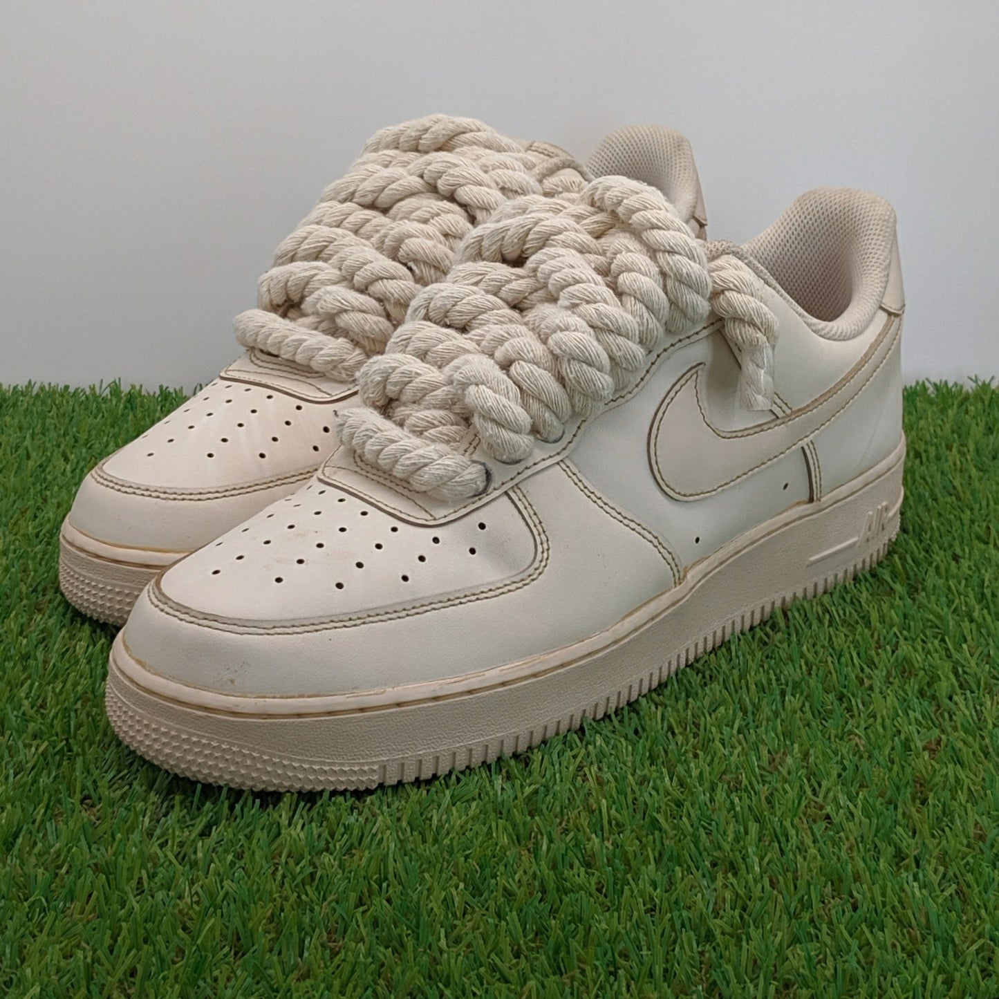 AF1 Coffee rope laces