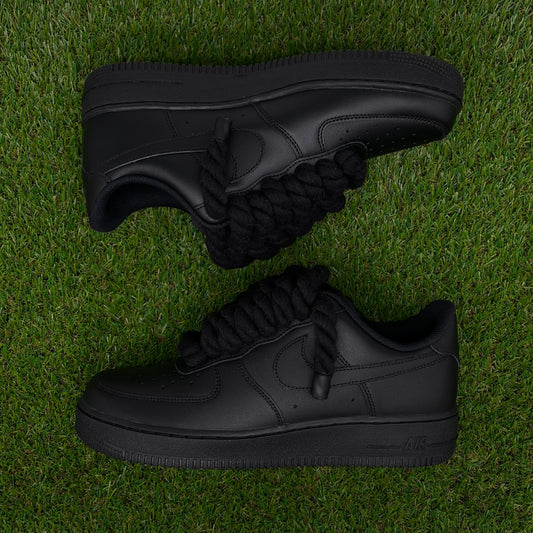 AF1 Rope laces black