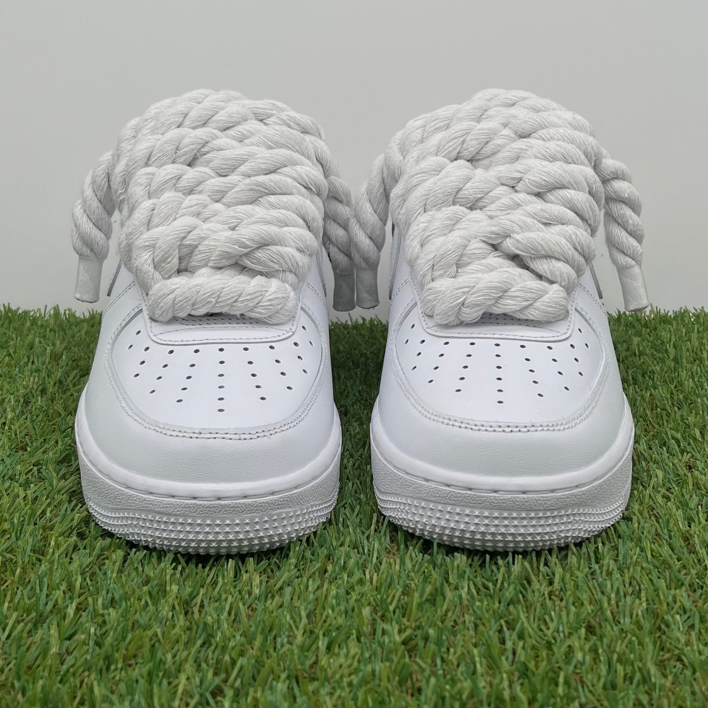 AF1 Rope laces white