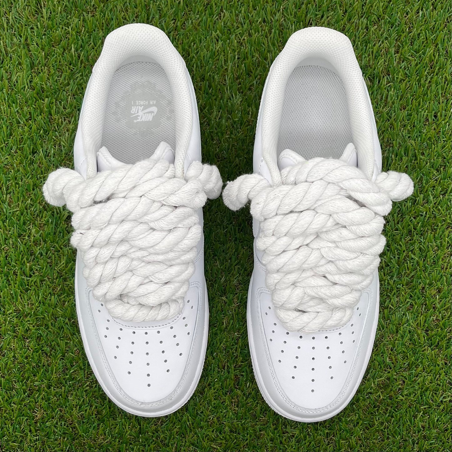 AF1 Rope laces white
