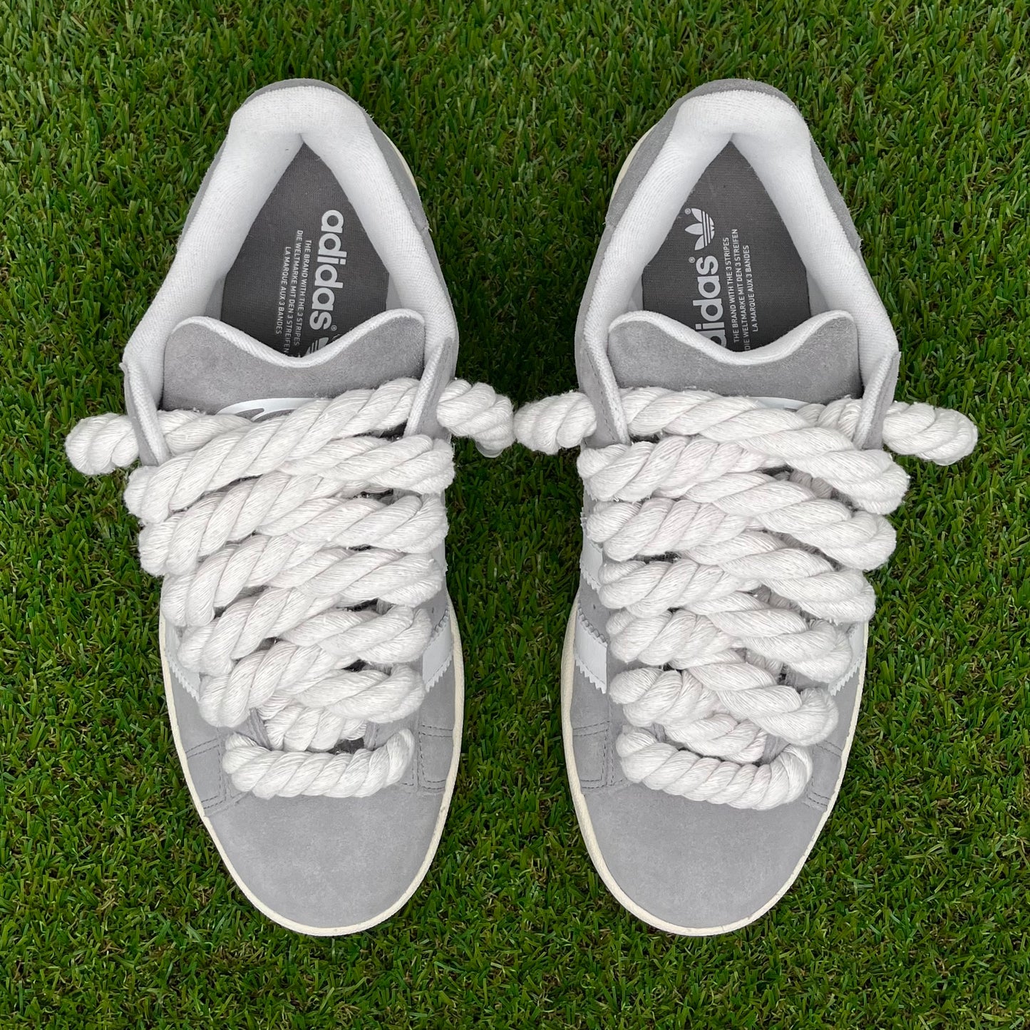 Campus 00 grises rope laces