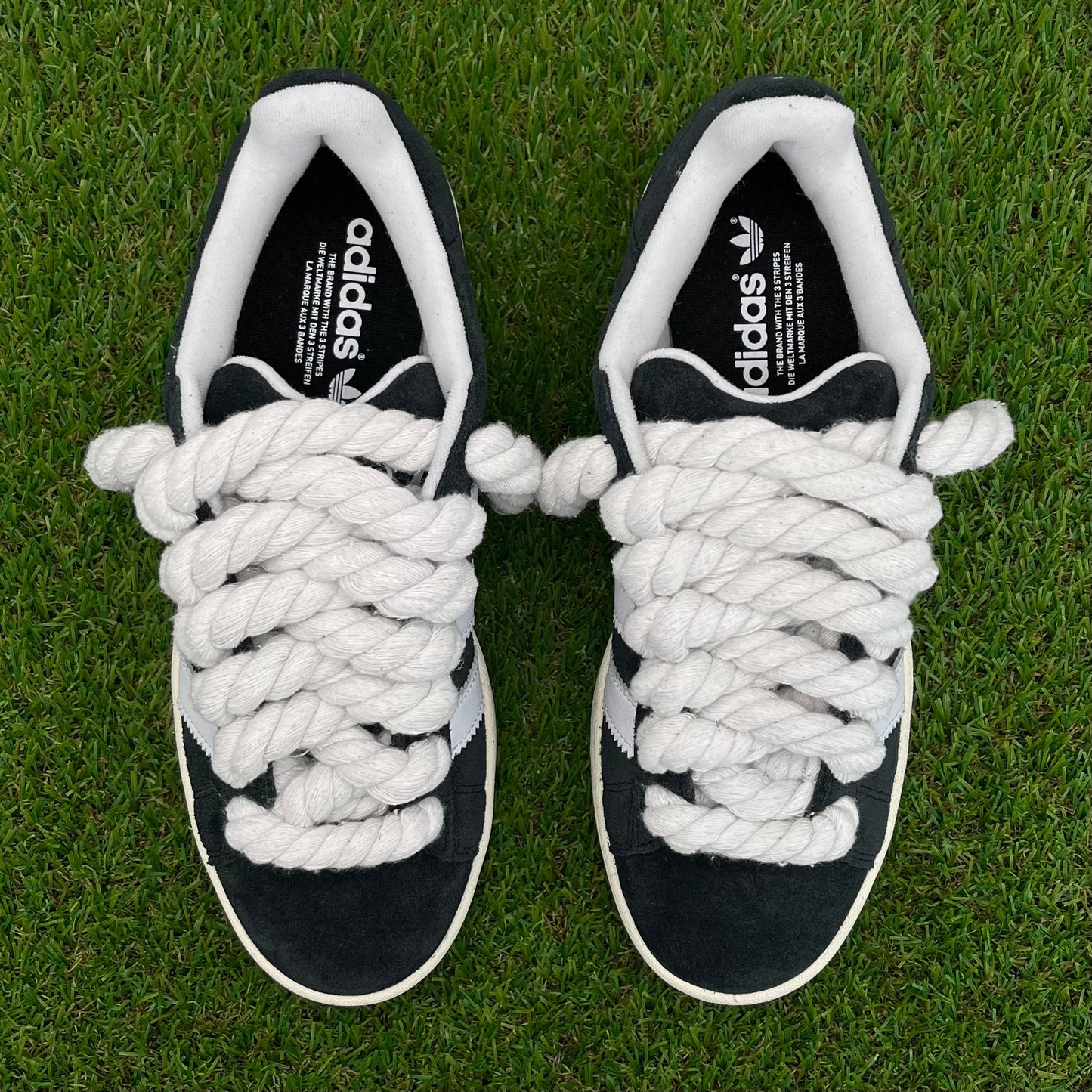 Campus 00 negras rope laces