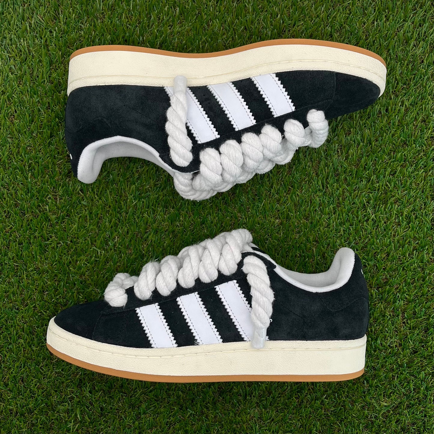 Campus 00 negras rope laces