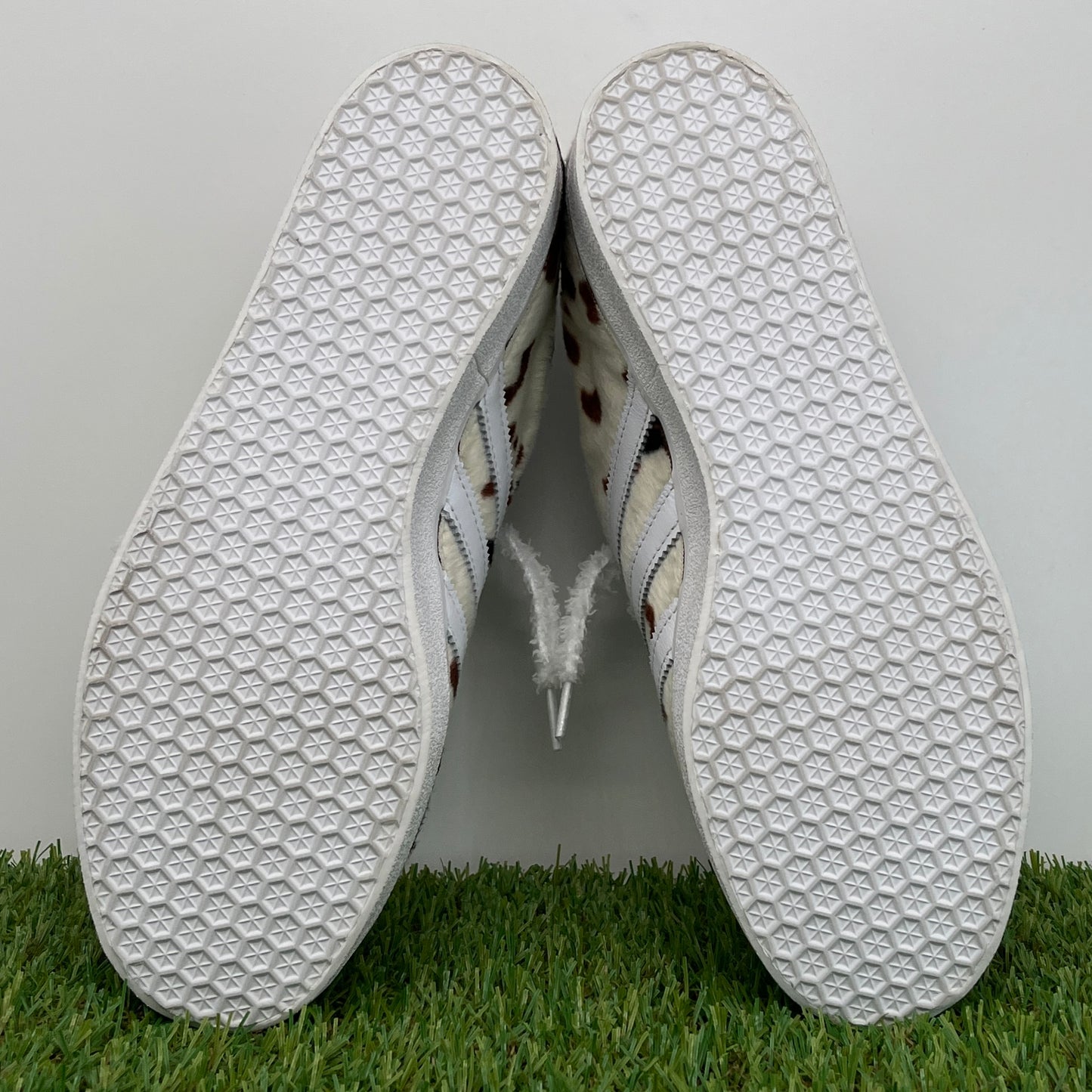 Adidas Gazelle fluffy cow