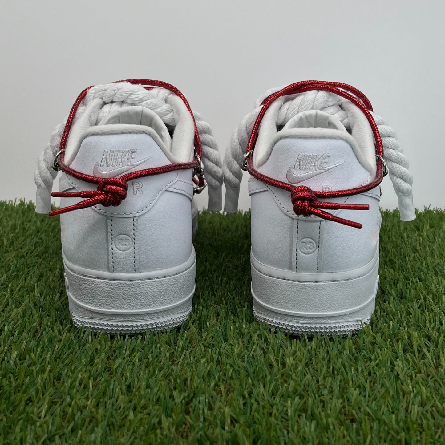AF1 rope extra laces red