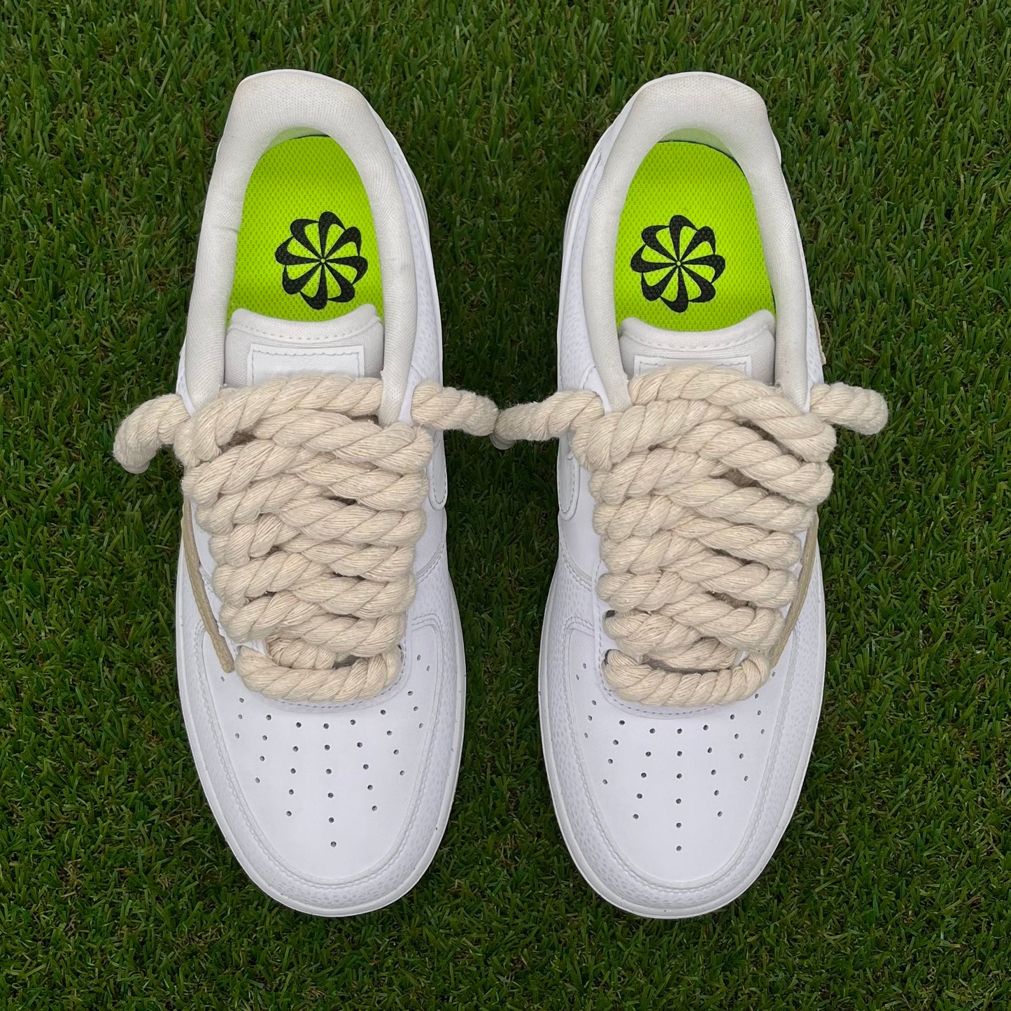 AF1 travis rope laces beige
