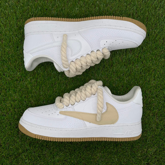 AF1 travis rope laces beige