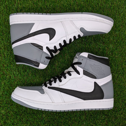 AJ1 high stealth travis custom