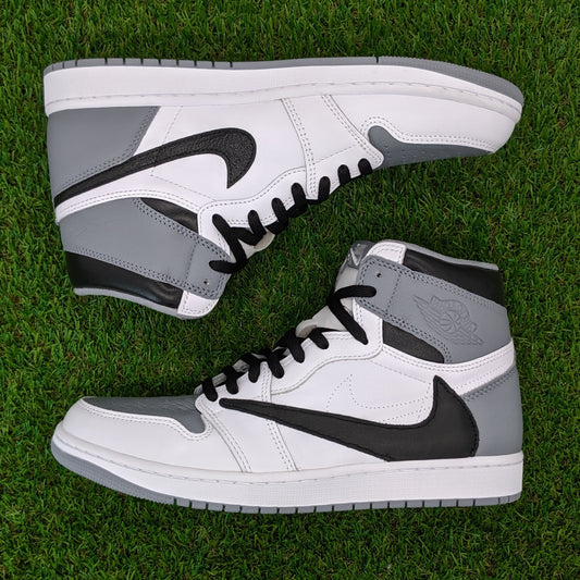 AJ1 high stealth travis custom
