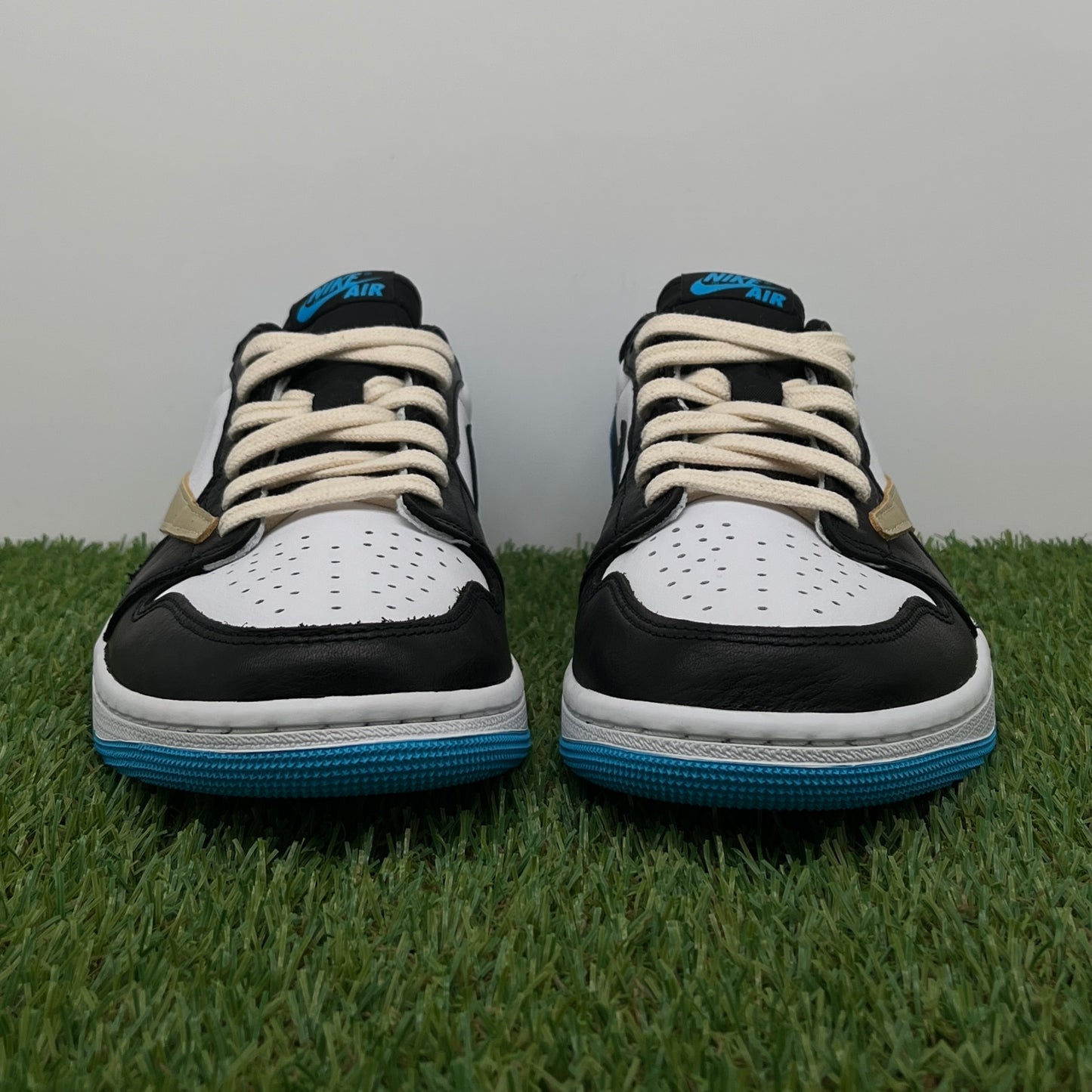 AJ1 low powder blue travis custom