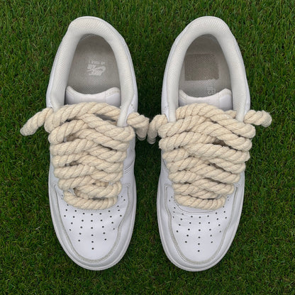 Af1 rope laces beige (42)