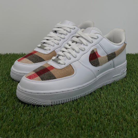 AF1 low white burberry