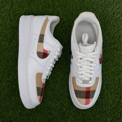 AF1 low white burberry