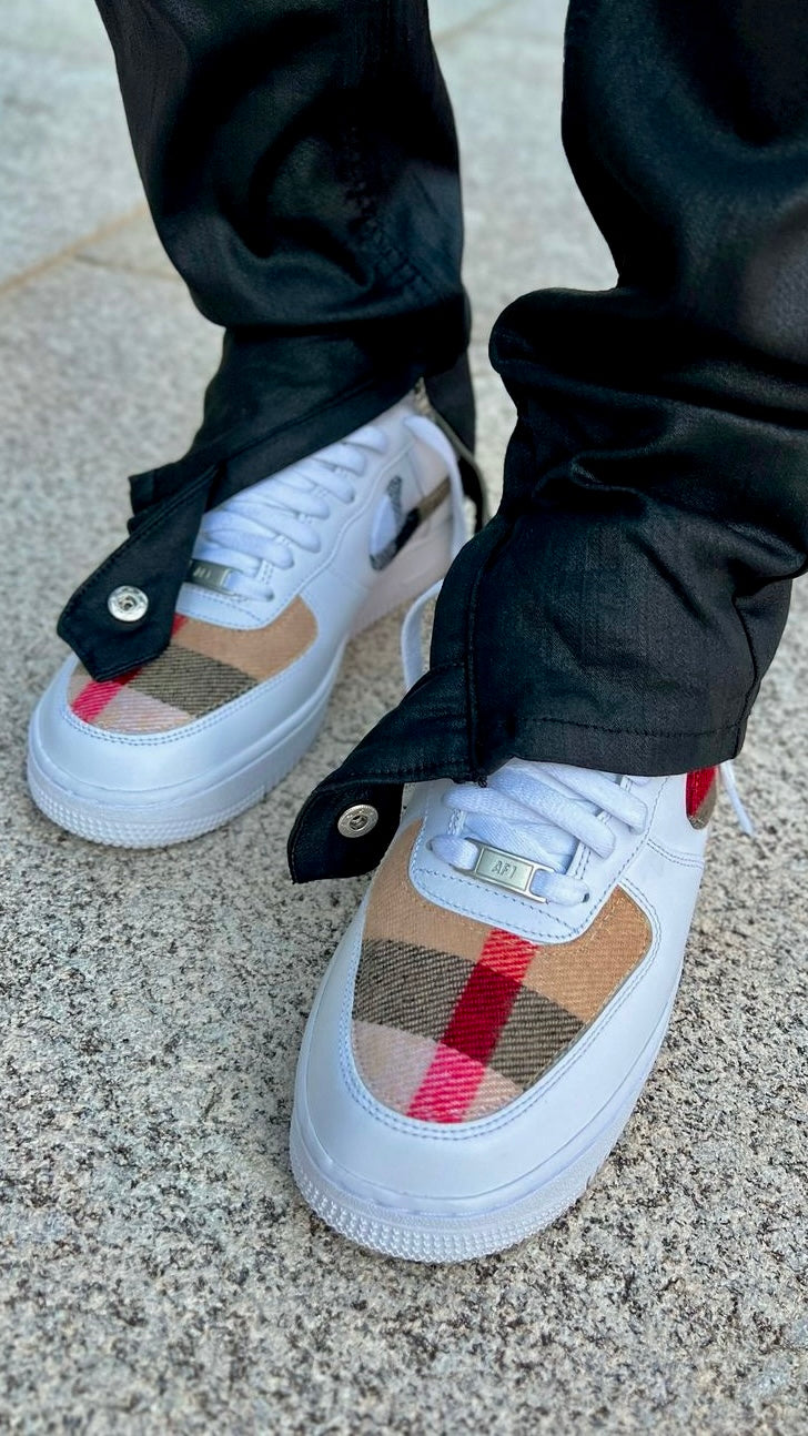 AF1 low white burberry