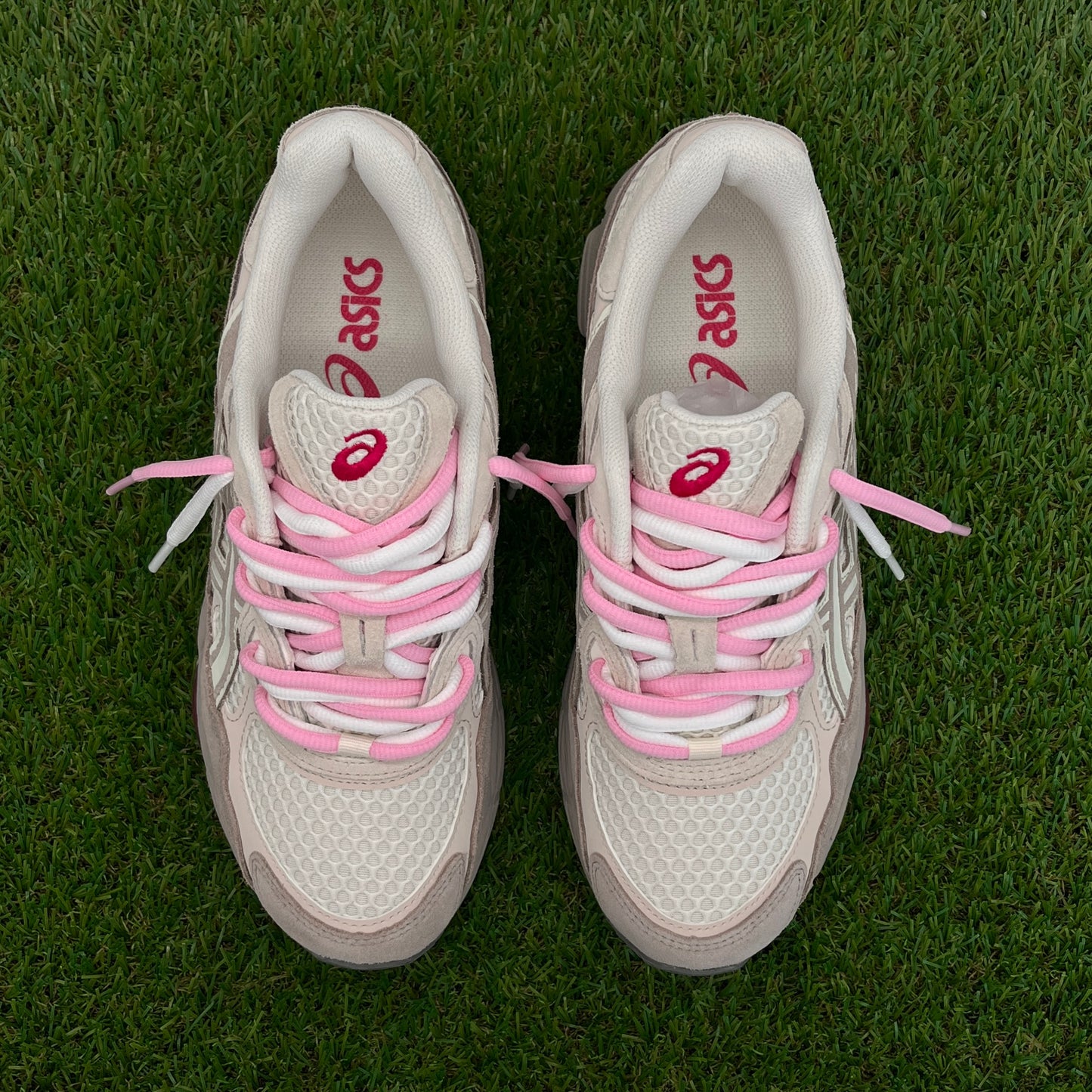 Asics gel nyc double laces rosa