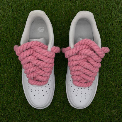 AF1 Rope laces rosa