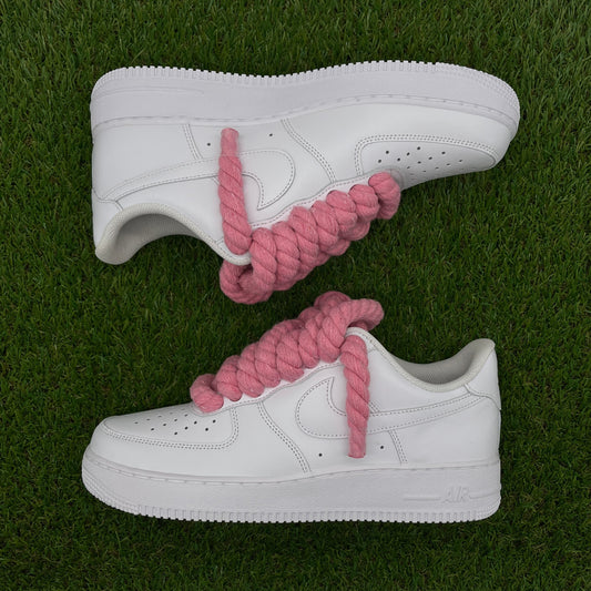 AF1 Rope laces rosa