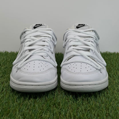 Dunk low off white custom 3e white