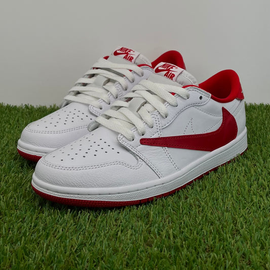 AJ1 low red sample travis custom