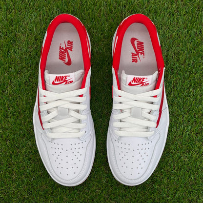 AJ1 low red sample travis custom
