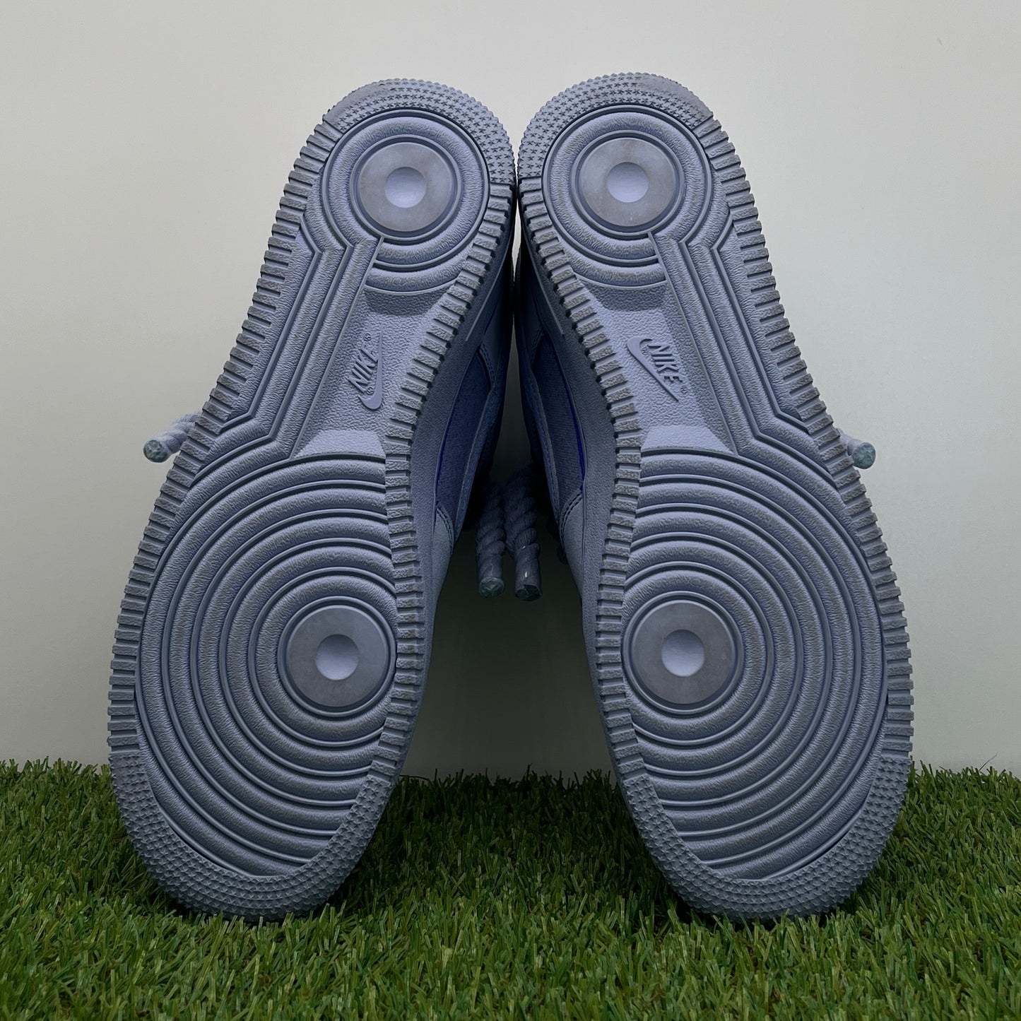 AF1 low rope laces azul