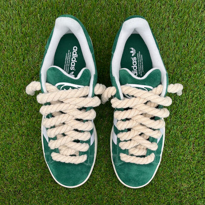 Campus 00 verdes rope laces