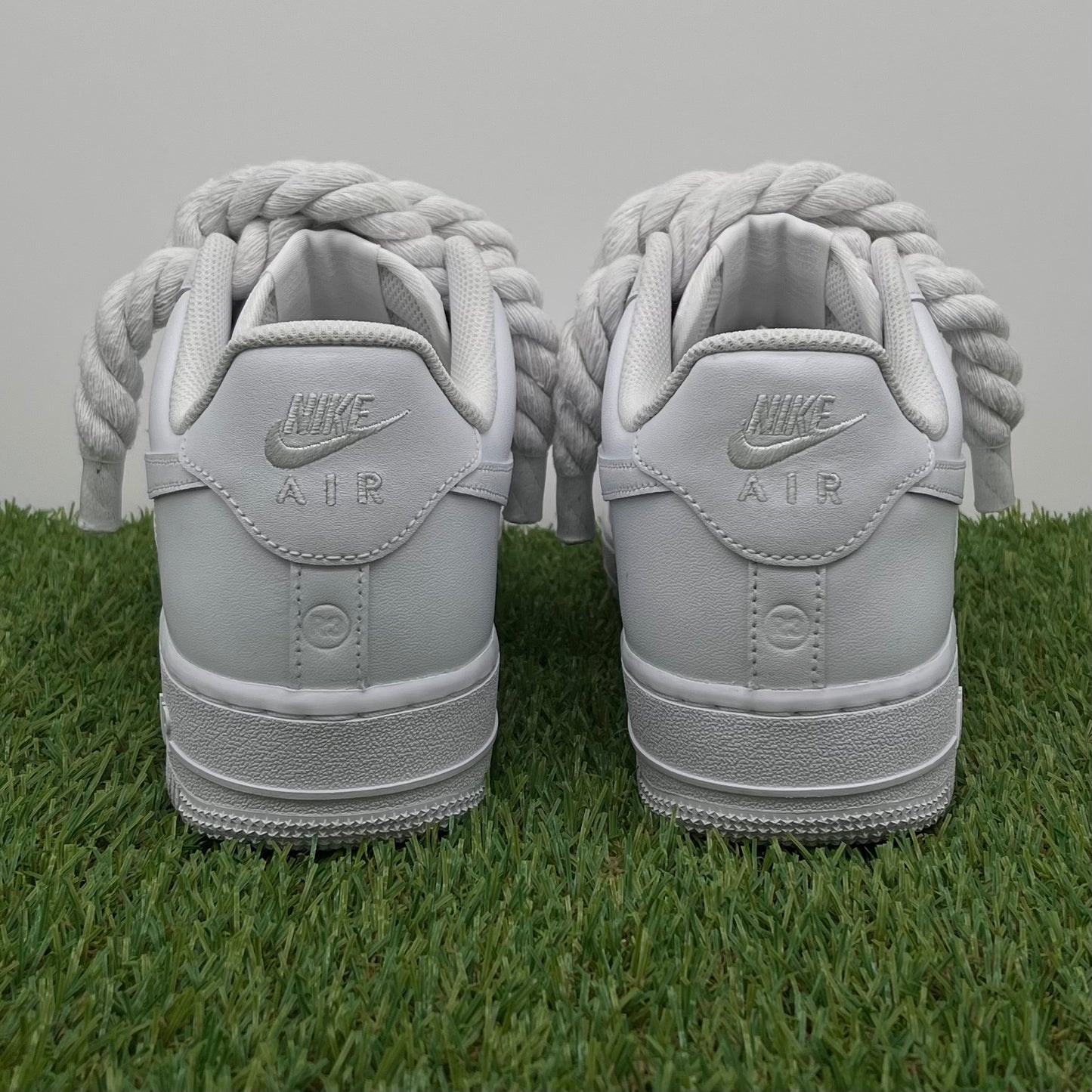 AF1 Rope laces white