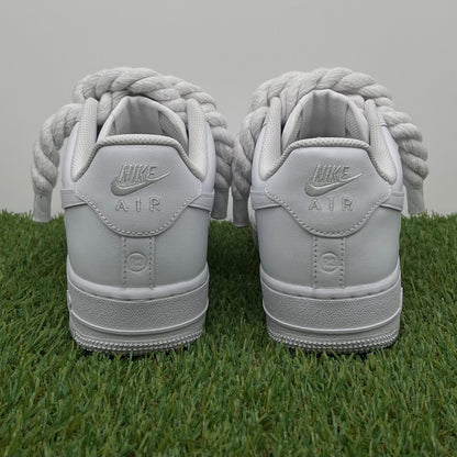 AF1 Rope laces white