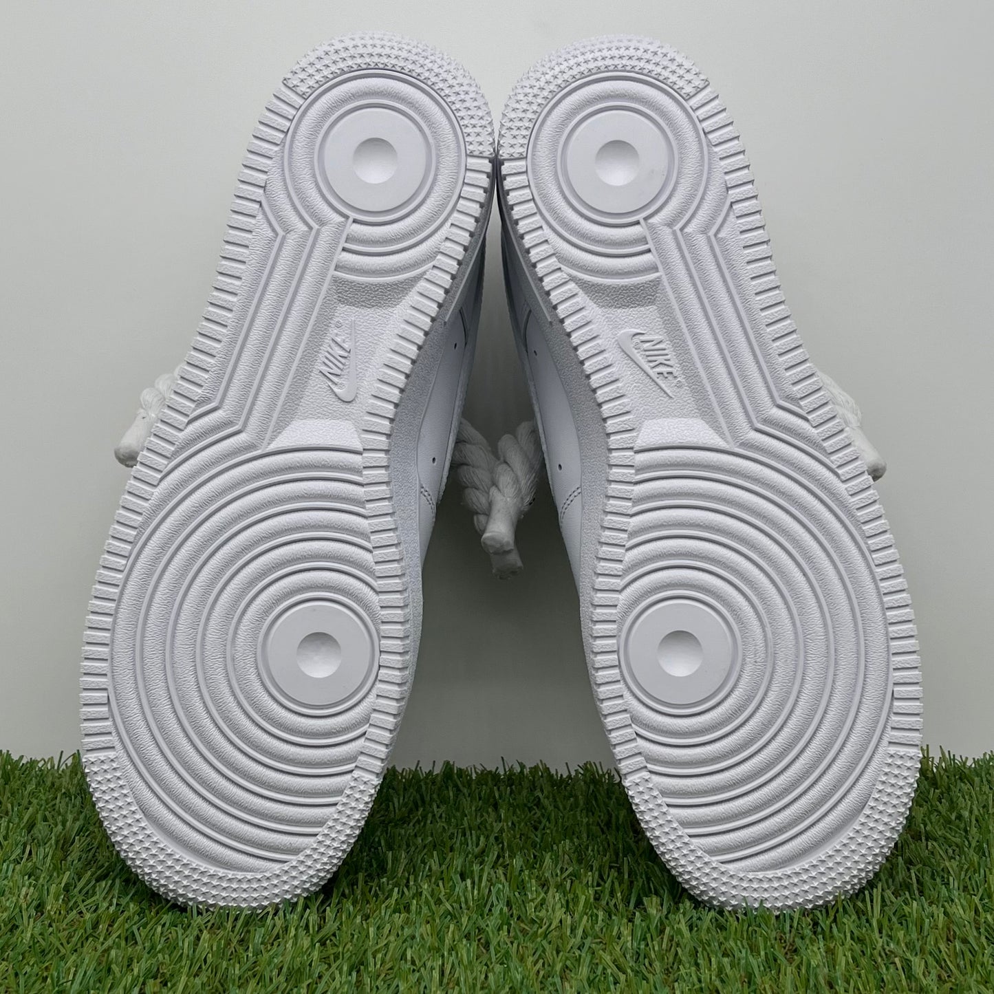 AF1 Rope laces white