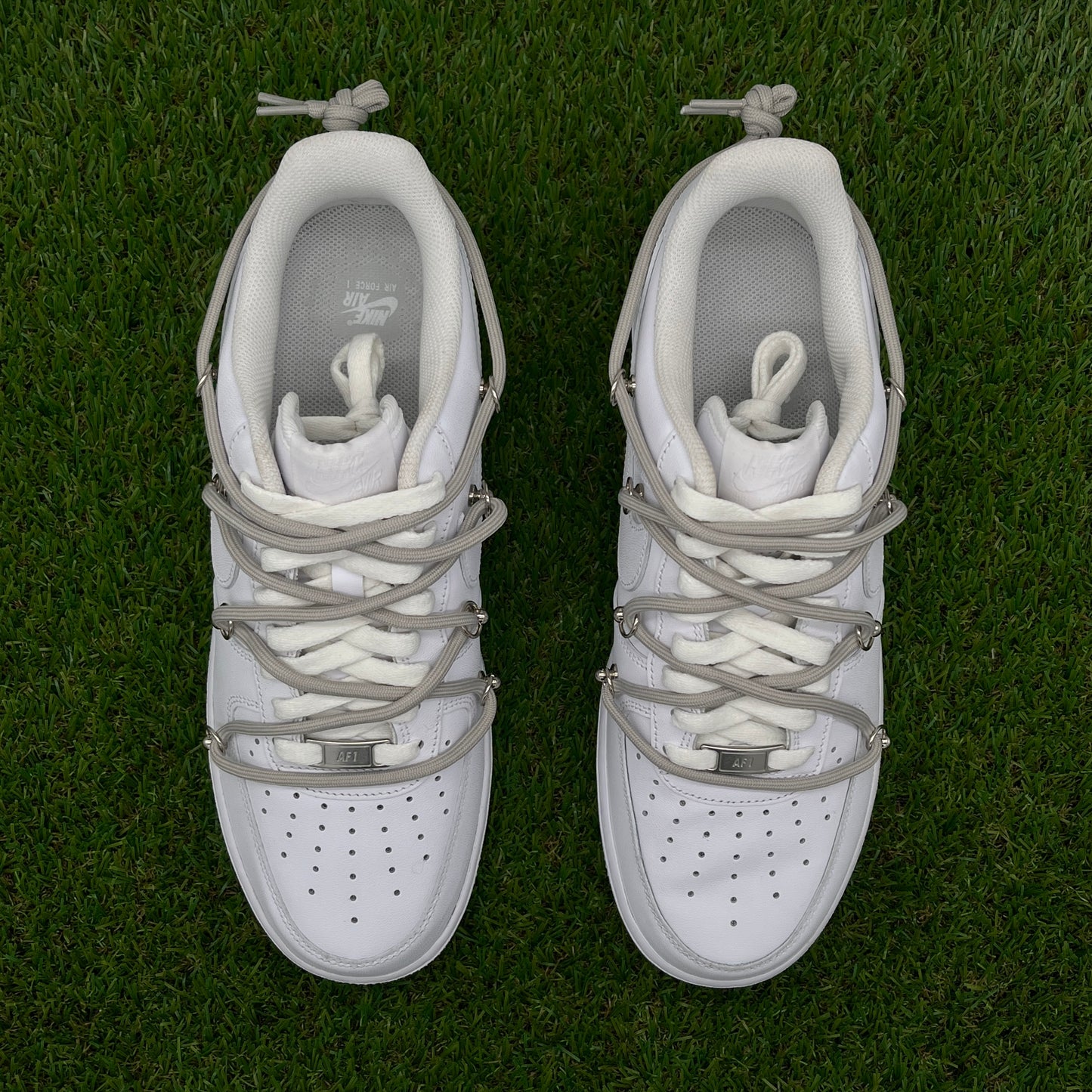 AF1 low white extra laces