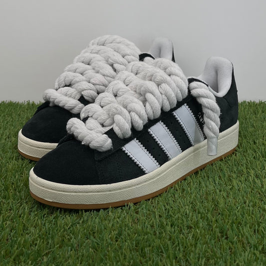 Campus 00 negras rope laces