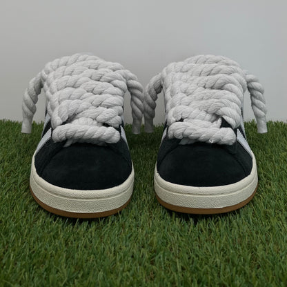 Campus 00 negras rope laces