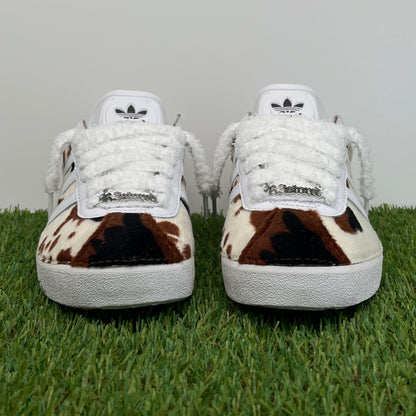 Adidas Gazelle fluffy cow