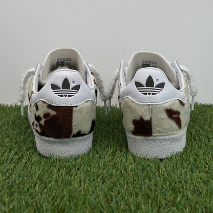 Adidas Gazelle fluffy cow