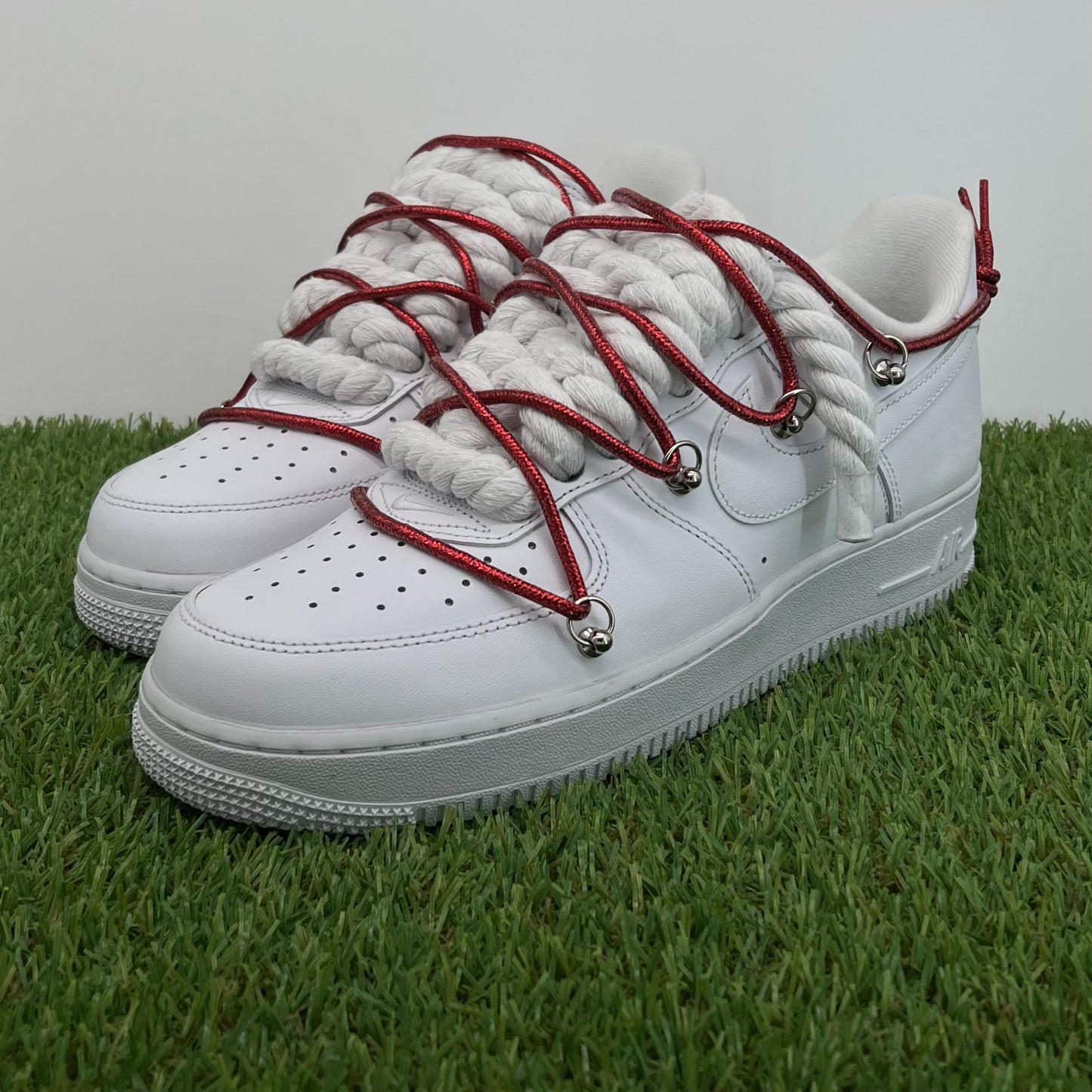 AF1 rope extra laces red