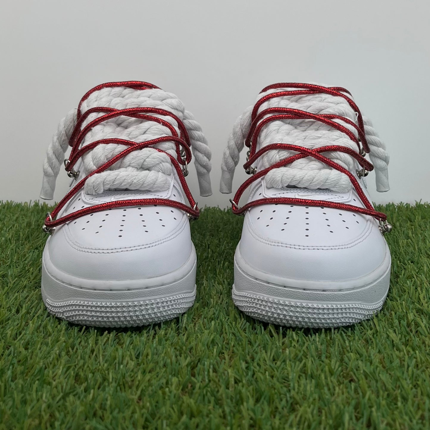 AF1 rope extra laces red