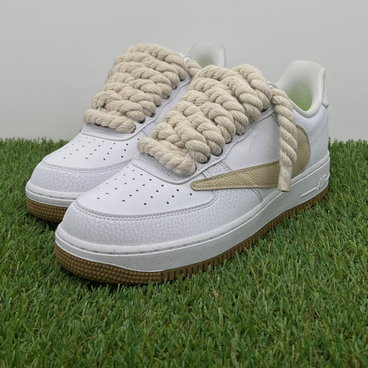 AF1 travis rope laces beige