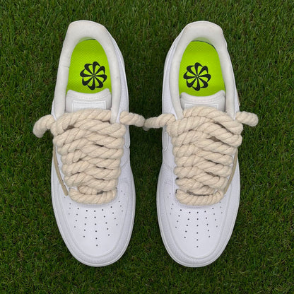 AF1 travis rope laces beige