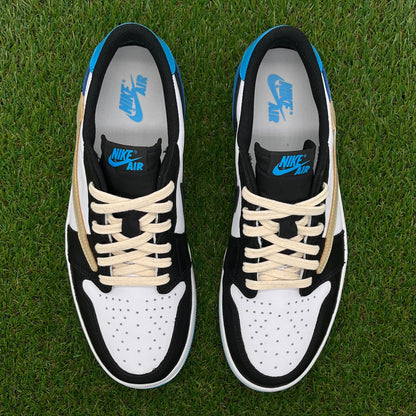 AJ1 low powder blue travis custom